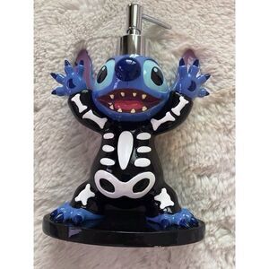 Disney Lilo & Stitch Halloween Skeleton Costume Soap Lotion Pump Dispenser NEW